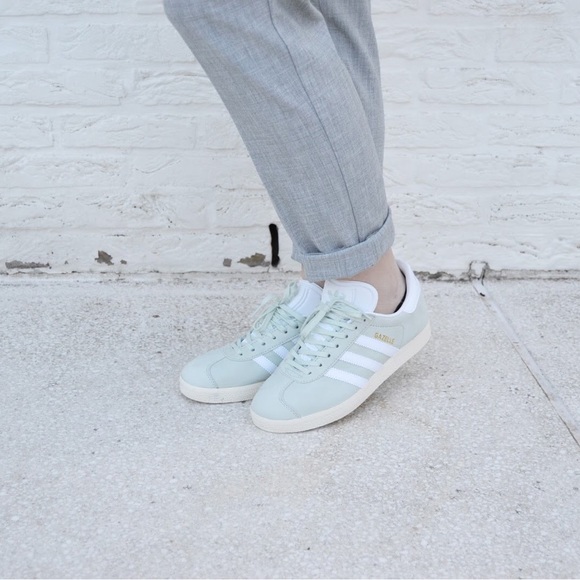 adidas gazelle silver green womens adidas Gazelle Indoor W JS1396 main image 1